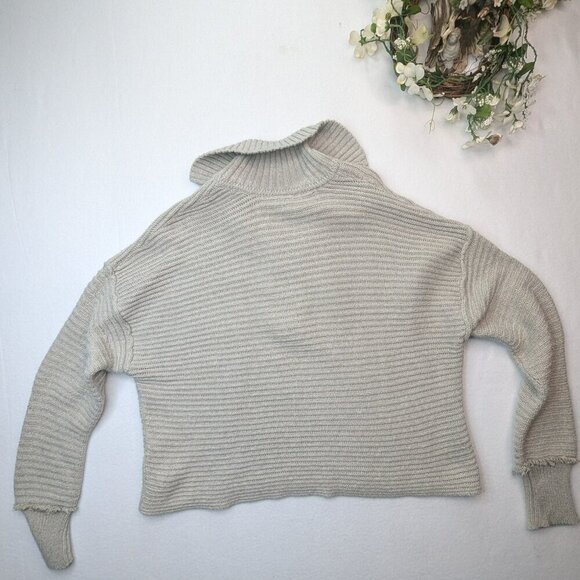 Free people Marlie pullover Women's sweater Pebble Size S Small Tan Color - Picture 7 of 12